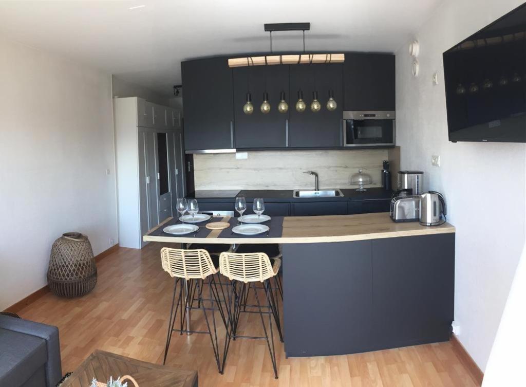 Appartement Les Pieds Dans L'Eau - Residence Sur La Plage 圣马洛 外观 照片