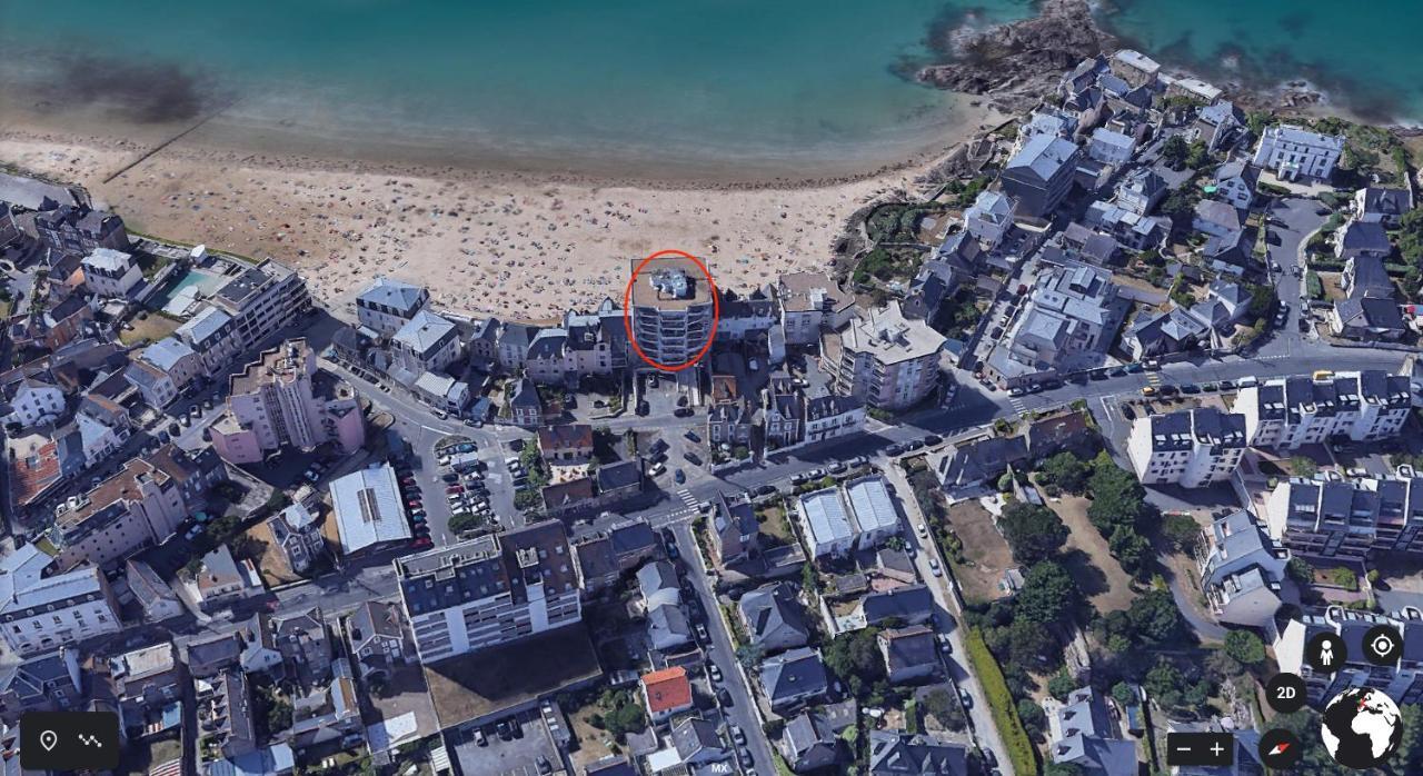 Appartement Les Pieds Dans L'Eau - Residence Sur La Plage 圣马洛 外观 照片