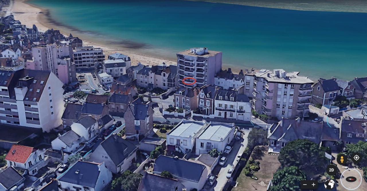 Appartement Les Pieds Dans L'Eau - Residence Sur La Plage 圣马洛 外观 照片